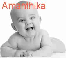 baby Amanthika